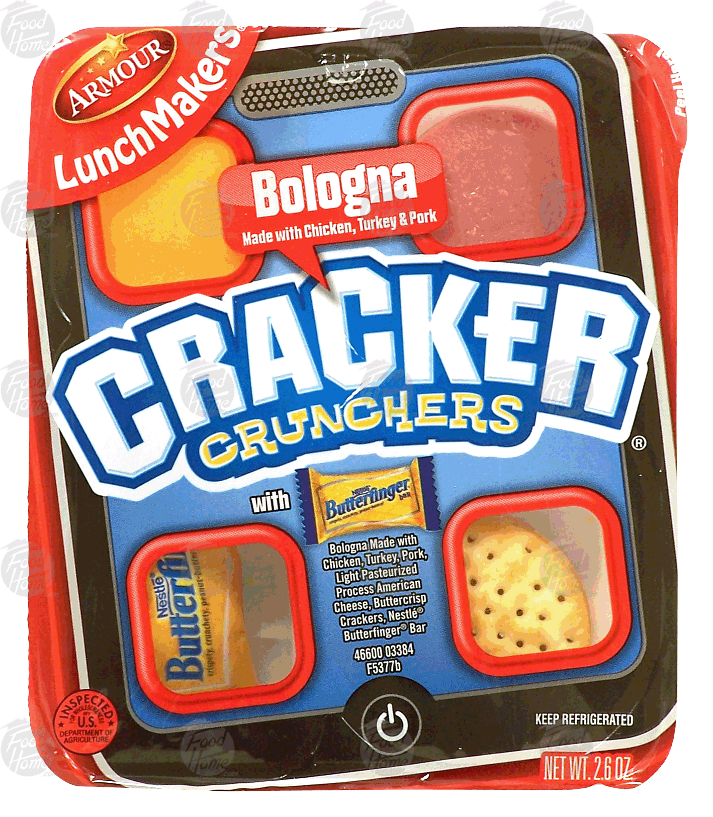 Armour Lunch Makers cracker crunchers, bologna Full-Size Picture